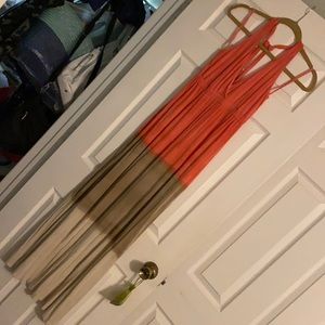 Ladies Halter style tie dye maxi dress S